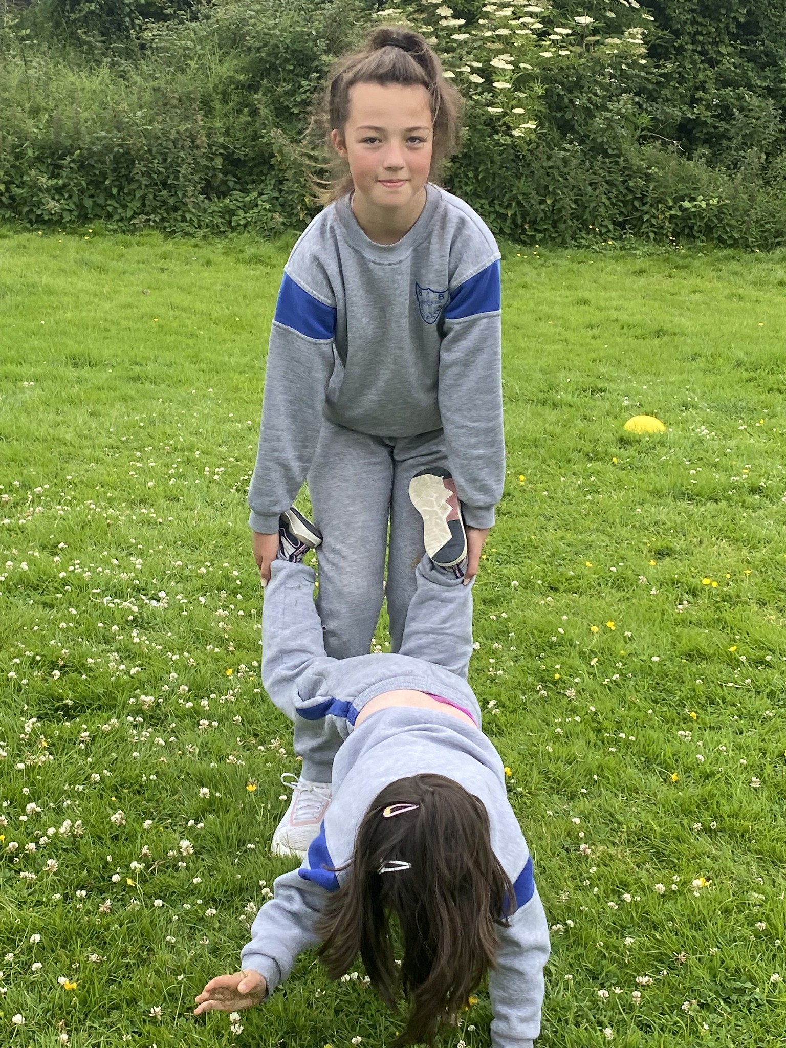 Junior Infants and 6th Class Sports Day